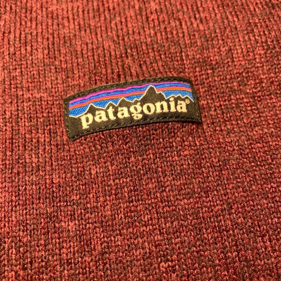SOLD- Patagonia Better Sweater 1/4 Zip Fleece Dark Currant Womens Medium - Picture 2 of 5